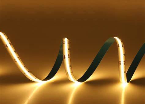 IP67 3000K Crystal Connector 480LED/M 10mm COB Smart Led Rope Lights