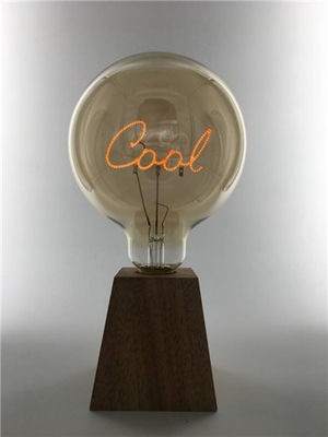 Energy Saving Curved 2700K Led Filament G125 Globe