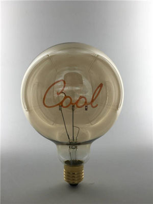 Energy Saving Curved 2700K Led Filament G125 Globe