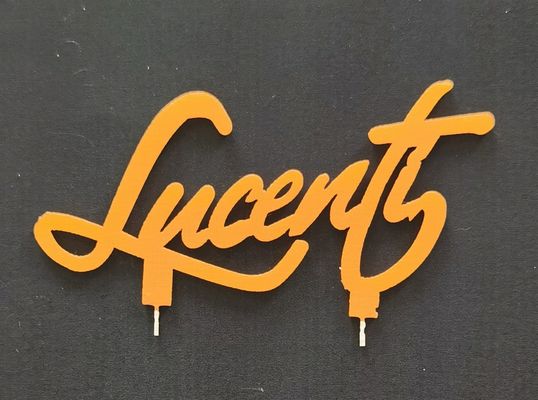 2500K G4 1508 Filament décoratif de Noël personnalisé 29x28x1.3mm 3v/100ma